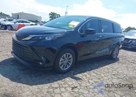 2025 Toyota Sienna Xle из США, поврежденный, VIN 5TDYSKFC2SS186358